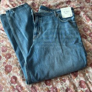 Curve love the mom high rise jeans a&f